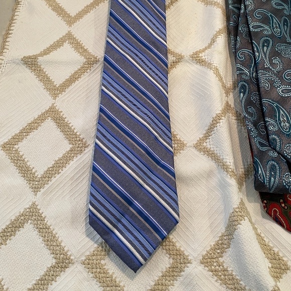 Set of 7 silk ties. Descpription below - Picture 9 of 16